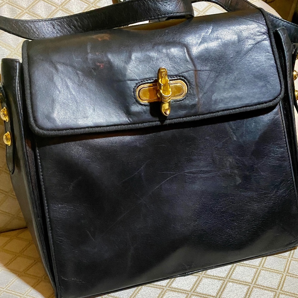 Black Salvatore Ferragamo Crossbody